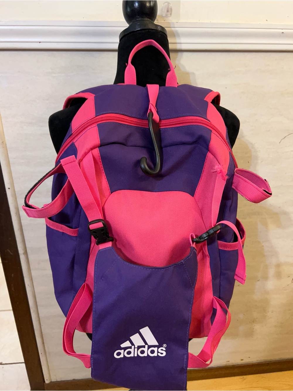 adidas Purple and Pink Backpack - Picture 3 of 11